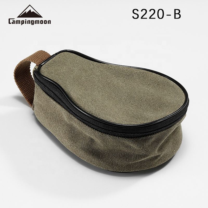 Food Snacks Delivery - CAMPINGMOON S220-B قماش حقيبة صغيرة 21x15x9