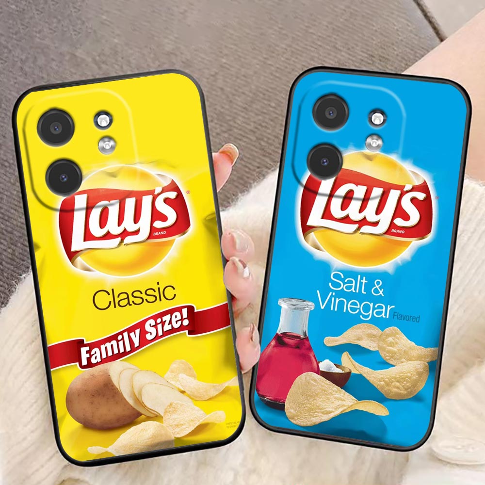 Food Snacks Logos - غطاء هاتف على شكل وجبة خفيفة