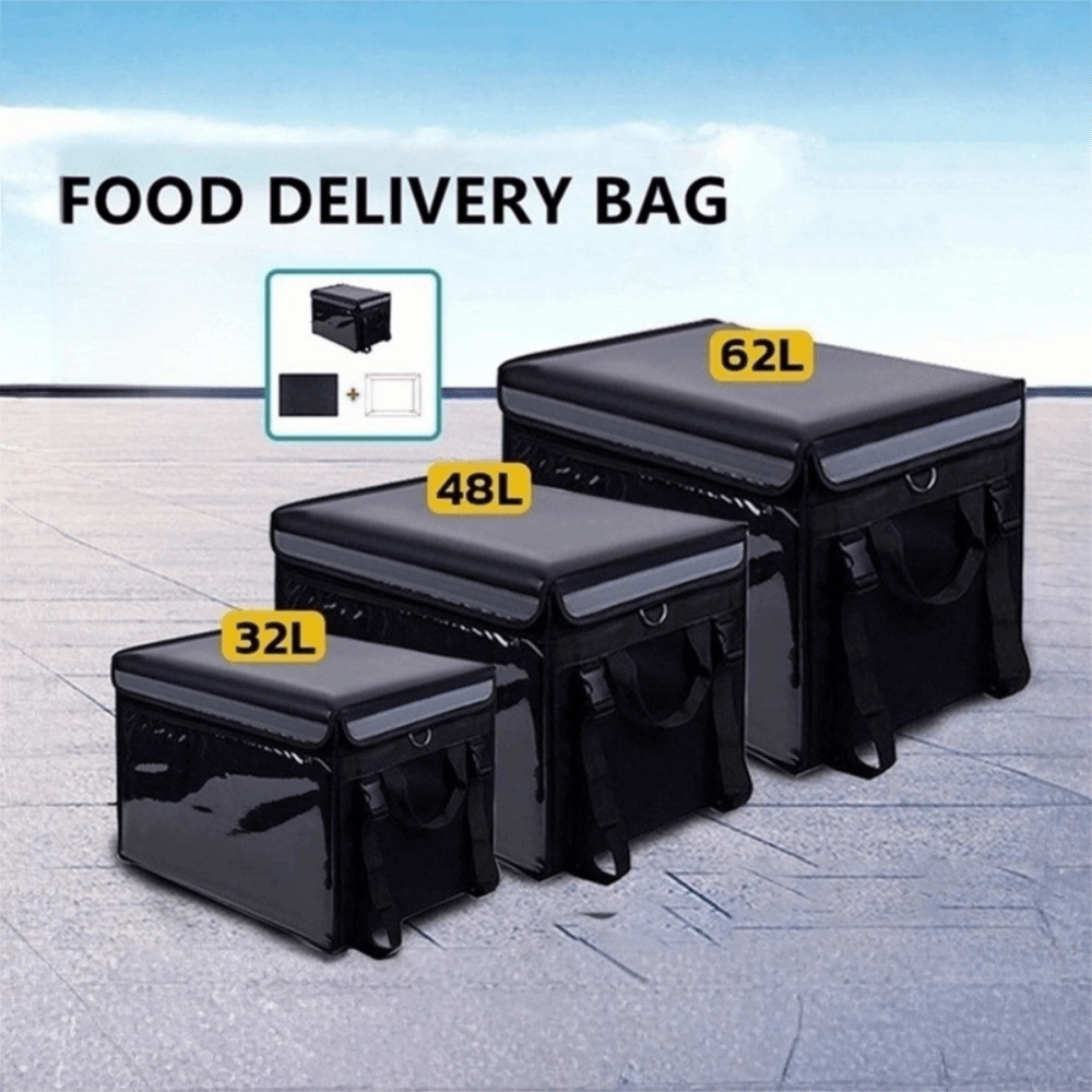 Food Snacks Delivery - مقاوم للماء حقيبة توصيل الطعام 32L/48L/62L